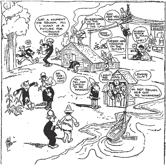 bruhn-cartoon1 Bruhn evaded capture