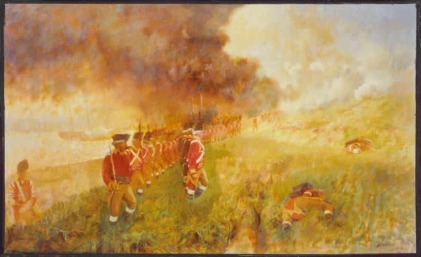 bunker-hill-compressed Battle at Breeds Hill by Frank Handlen