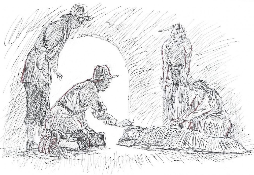 Richard Vines’ men were immune to the epidemic.  Frank Handlen