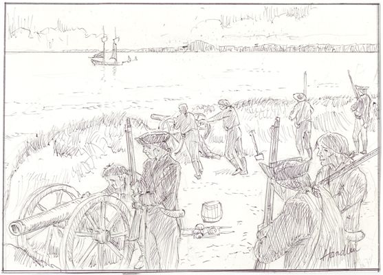 Cape Arundel is spared a seaborne assault in 1814.